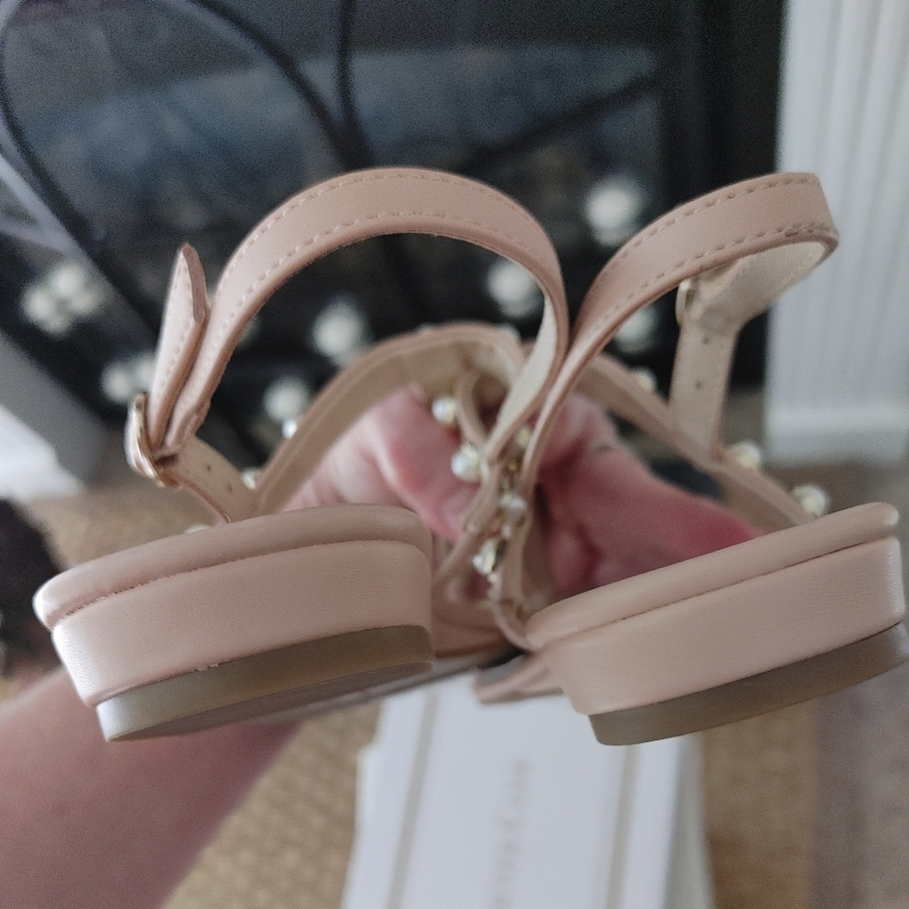 Charter Club Avita Embellished T-Strap Slingback Sandals 6M - Picture 12 of 14